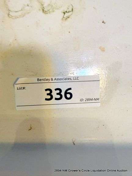 5 - BOTANICARE 4'X8' WHITE MOBILE RACK TRAY - 5 X MONEY