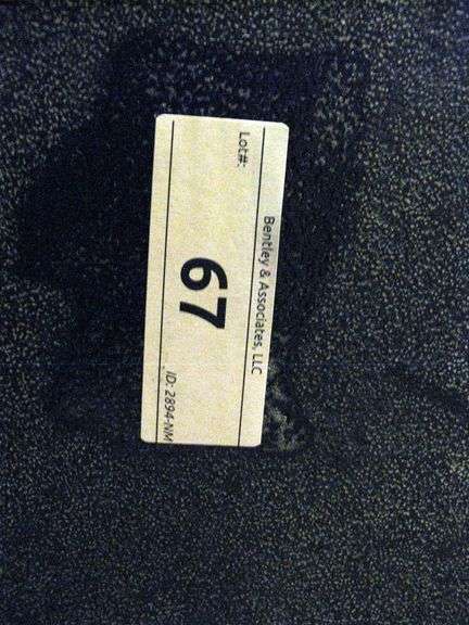 BLACK PLASTIC FOLDING TABLE