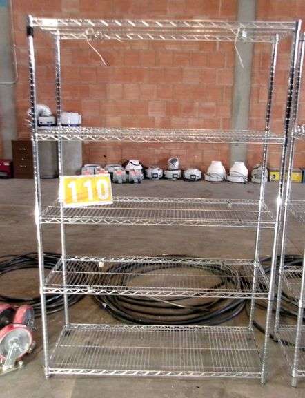 COMMERCIAL GRADE HEAVY DUTY WIRE SHELVING