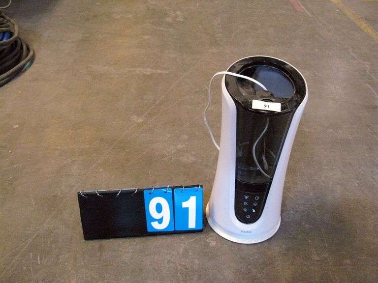 HOMEDICS TOTAL COMFORT DELUXE WARM & COOL MIST ULTRASONIC HUMIDIFIER