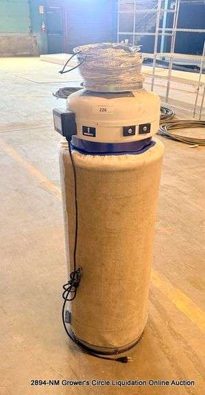 GROW 1 110-120V 8IN. INLINE FAN W/ LARGE FILTER