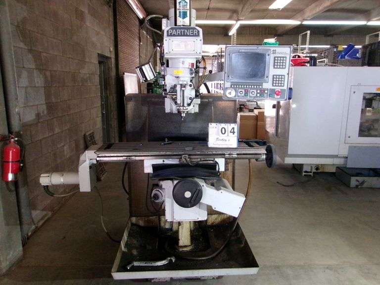 MILLTRONICS VK3-A CNC BED MILL VERTICAL CENTURION VI, 240 VOLT, 3 PHASE