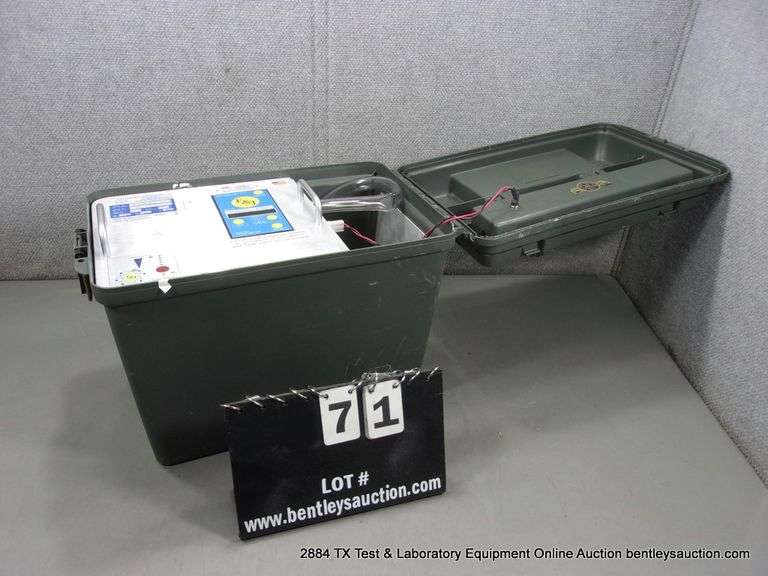 F&J SPECIALTY PRODUCTS MODEL: DF-AB-75L-LI PORTABLE FLOW RATE METER