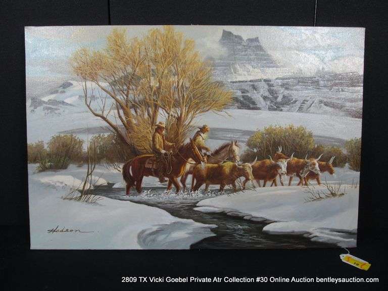 UNKNOWN: WINTER CATTLE DRIVE
