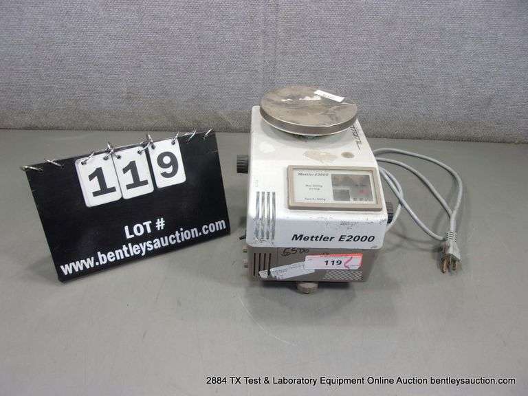 METTLER TOLEDO E2000 ELECTRONIC SCALE
