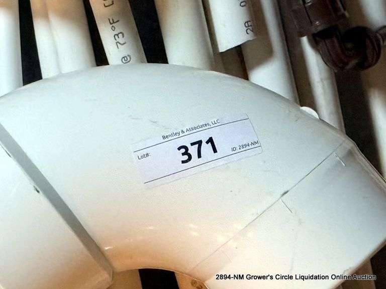 PILE OF MISC. PVC PIPE