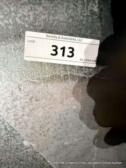 PALLET: GALVANIZED STEEL VENT COMPONENT