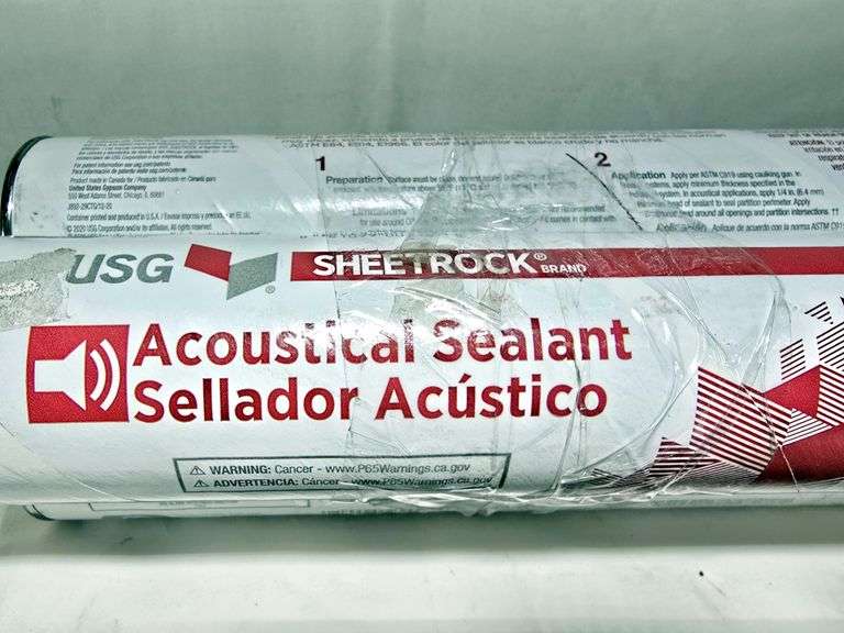 ACOUSTICAL SEALANT, QTY 4
