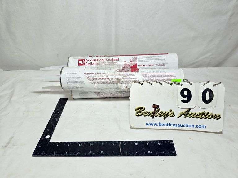 ACOUSTICAL SEALANT, QTY 4