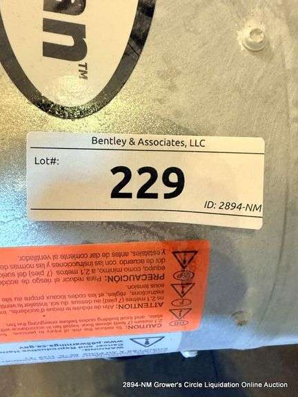 CAN-FAN 736830 10IN. INLINE MAX FAN