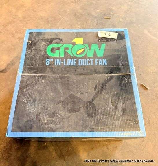 GROWN 8IN. LINE DUCT FAN