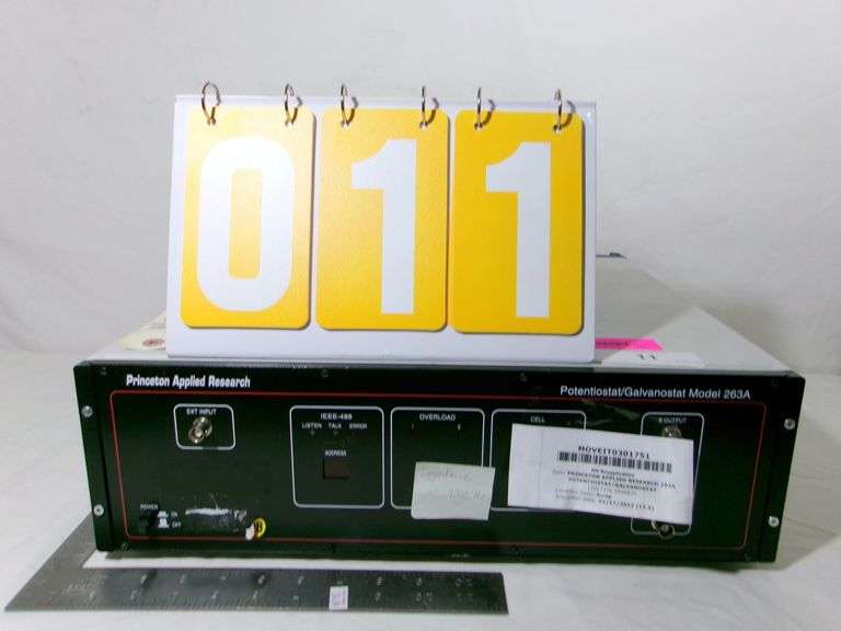 PAR 263A POTENTIOSTAT/GALVANSTAT