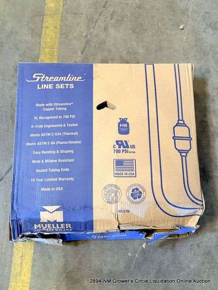 STREAMLINE LINE SET COPPER TUBING