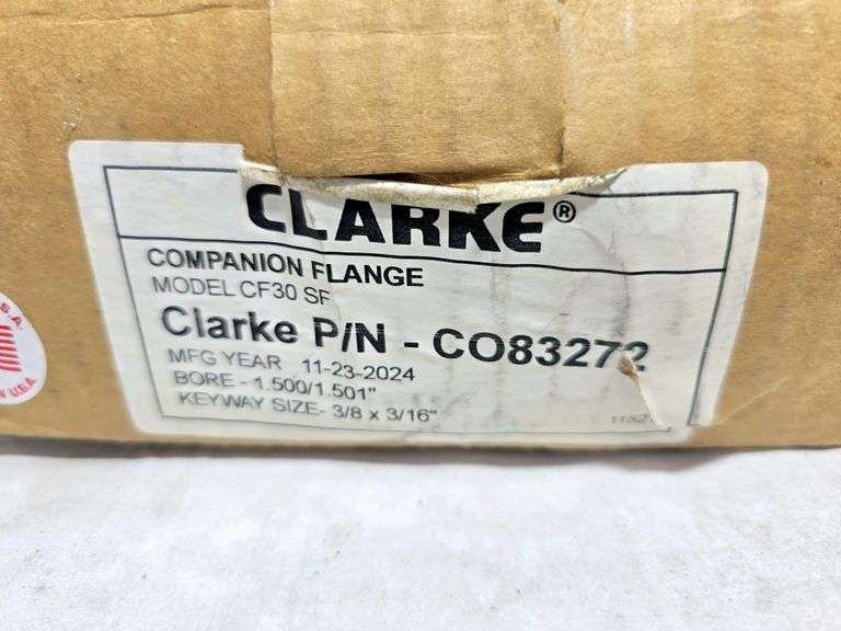CLARKE COMPANION FLANGE, CF30SF