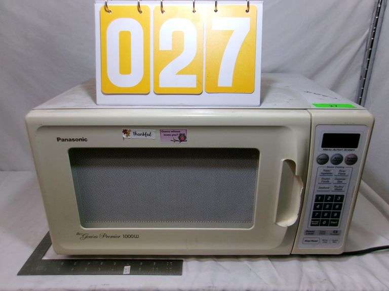 PANASONIC GENIUS PREMIER 1000W MICROWAVE