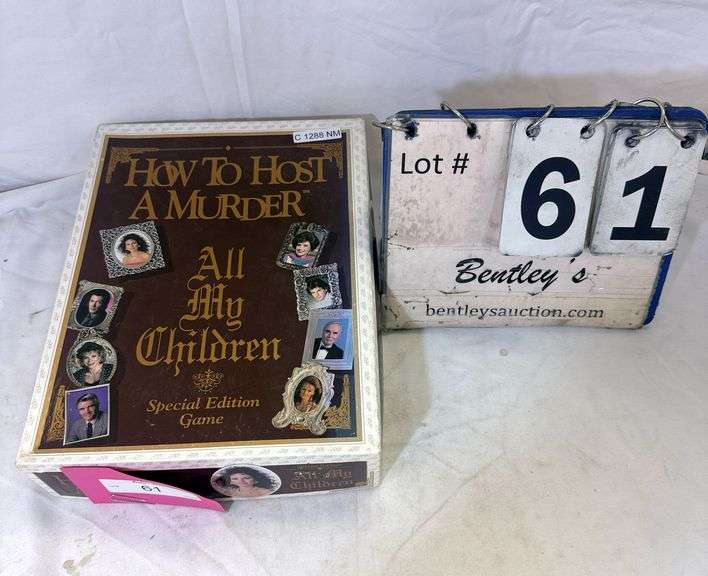 DECIPHER NO. 88 ALL MY CHILDREN - HOW TO HOST A MURDER GAME