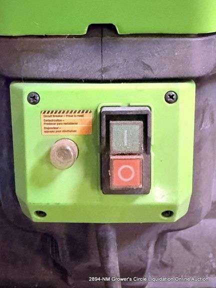 EARTHWISE 120V-60HZ 15 AMP CHIPPER/SHREDDER