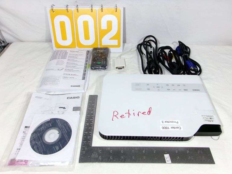 CASIO XJ-155V DATA PROJECTOR