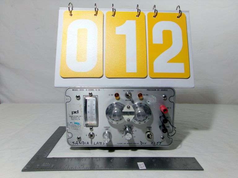 POWER DESIGNS M:2010 PRECISION DC SOURCE