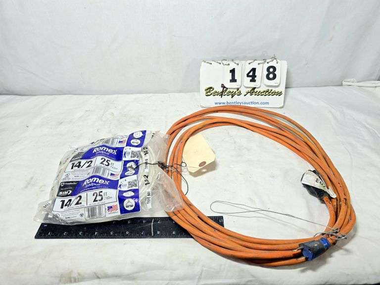 14/2 ROMEX AND EXTENSION CORD