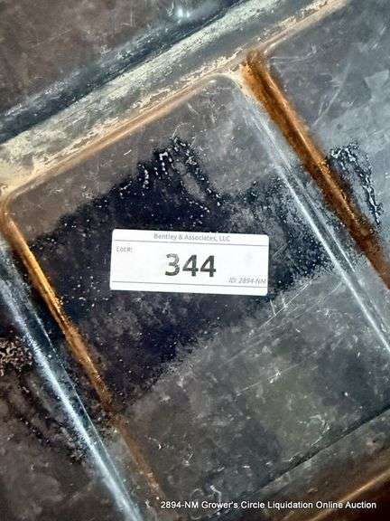 2 - BOTANICARE 4'X8' BLACK RACK TRAY W/ 6" DRAIN - 2 X MONEY