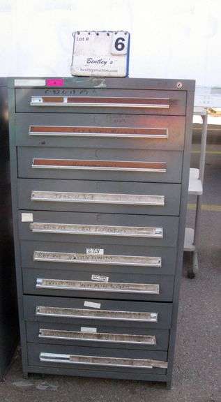 STANLEY VIDMAR INDUSTRIAL STORAGE CABINET