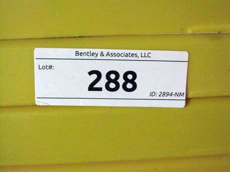 YELLOW TOTE LIDS, QTY 41