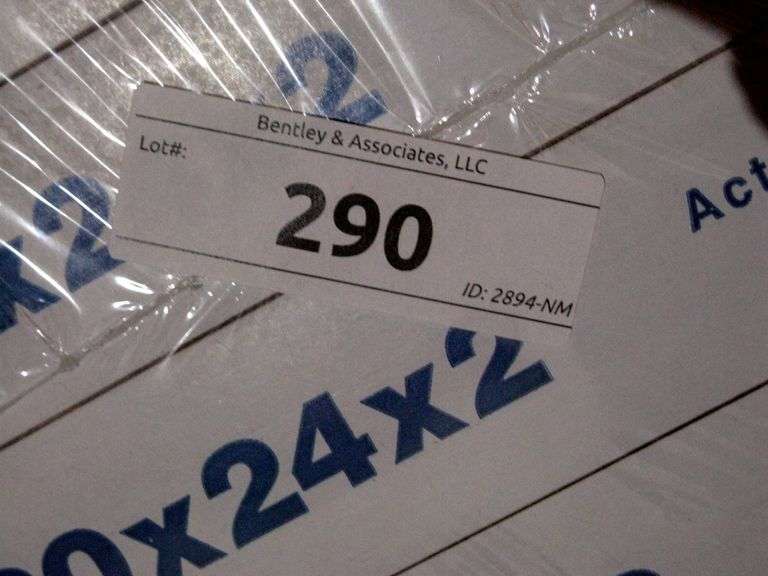 AIR FILTERS, 20X24X2, QTY 11