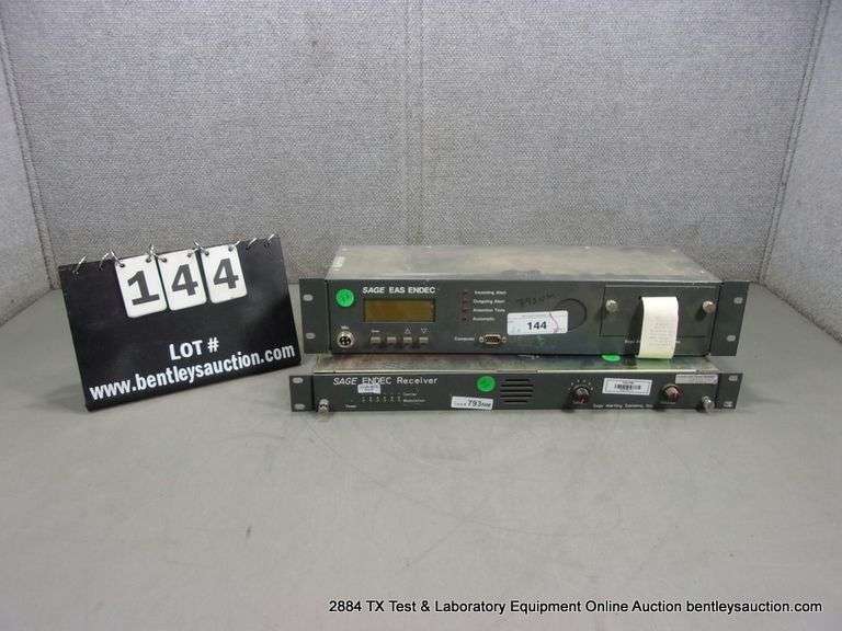 SAGE EAS ENDEC CONTROLLER & RECEIVER (2X MONEY)