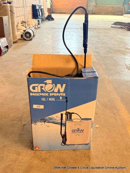 GROW 1 16L/4 GAL BACKPACK SPRAYER