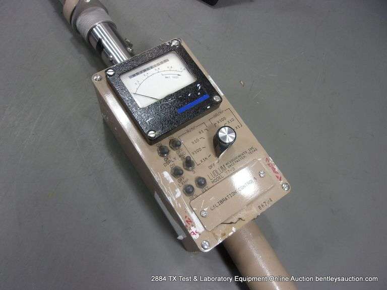 LUDLUM MEASUREMENTS MODEL: 77-3 LONG REACH GEIGER COUNTER