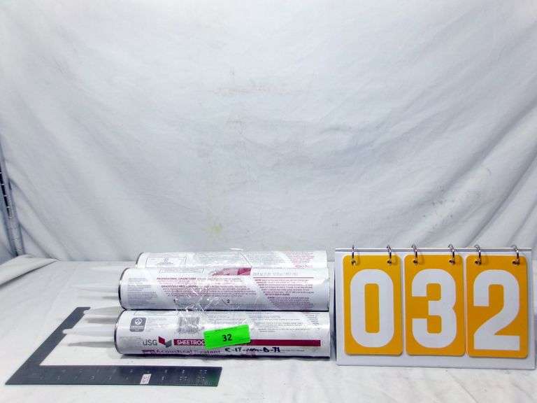 4 - ACOUSTICAL SEALANT - SOUND BLOCKING CAULK - 4 X MONEY