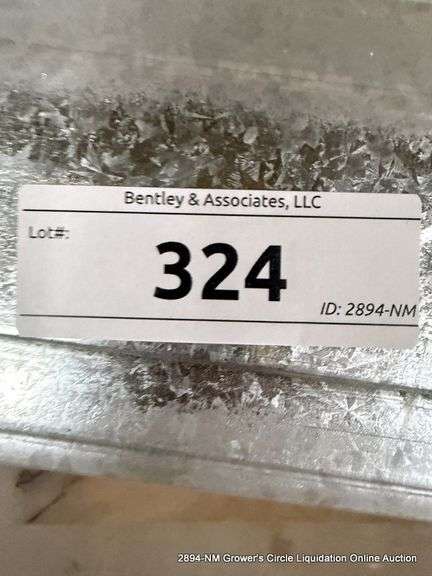 PALLET: GALVANIZED METAL AND MISC. ITEMS