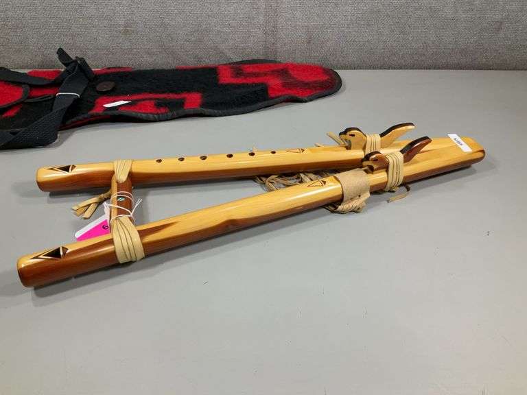 HIGH SPIRITS NATIVE AMERICAN-STYLE DOUBLE FLUTE