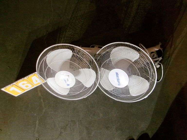 HURRICANE SUPREME 16IN. WALL MOUNT FAN, QTY 2