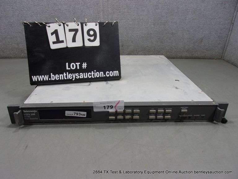 TEKTRONIX VITS 200 NTSC VITS INSERTER