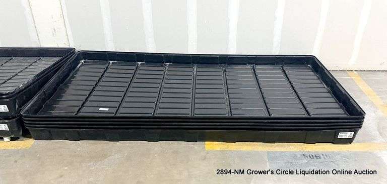 5 - BOTANICARE 4 X8 RACK TRAY W/ 6" DRAIN - 5 X MONEY
