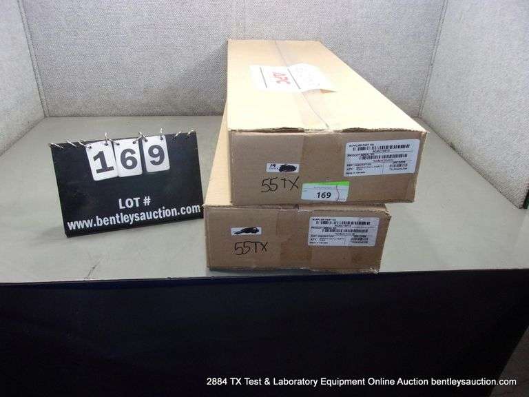 (2) BOXES: APC RACKMOUNT RAILS