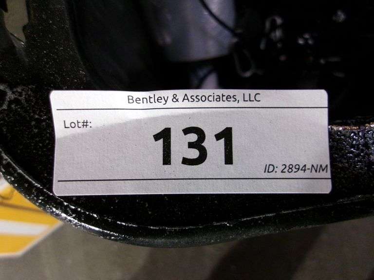 BLACK TOTE W/ MISC. ITEMS