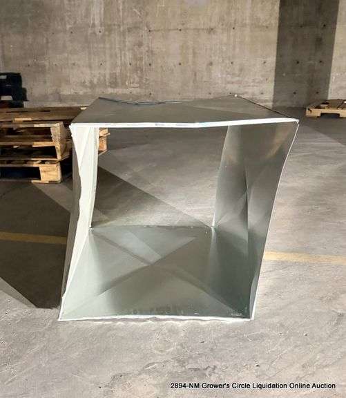 PALLET: GALVANIZED STEEL VENT COMPONENT