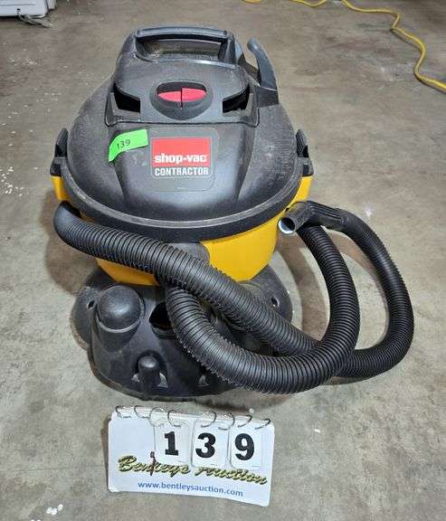 SHOP-VAC 6 GALLONS- MISSING ATTACHMENTS!