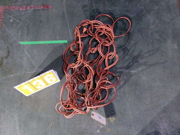 ORANGE EXTENSION CORD