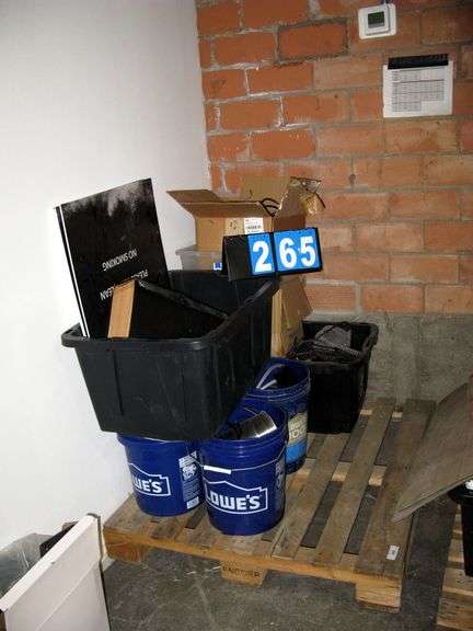 PALLET OF MISC. ITEMS