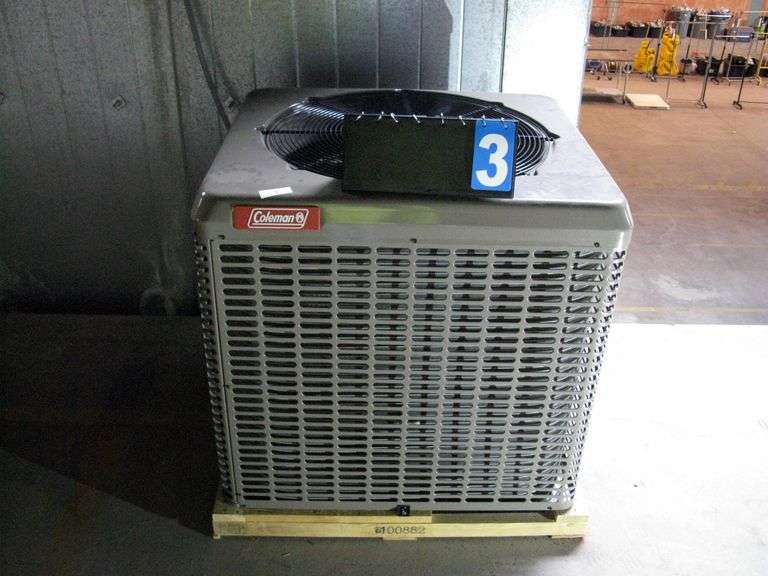 COLEMAN TCD 60B415A 5-TON SPLIT AIR CONDITIONER - **BUYER RESPONSIBLE FOR REMOVAL FROM 2ND FLOOR! SE