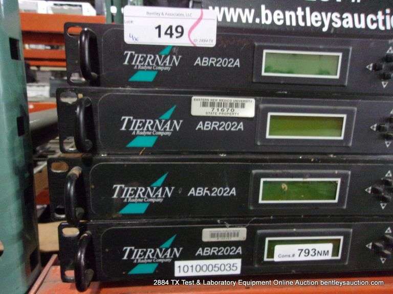 TIERNAN ABR202A AUDIO BROADCAST RECEIVERS (4X MONEY)