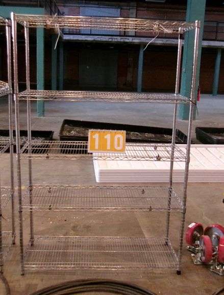 COMMERCIAL GRADE HEAVY DUTY WIRE SHELVING