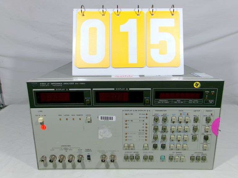 HP 4192A LF IMPEDANCE ANALYZER