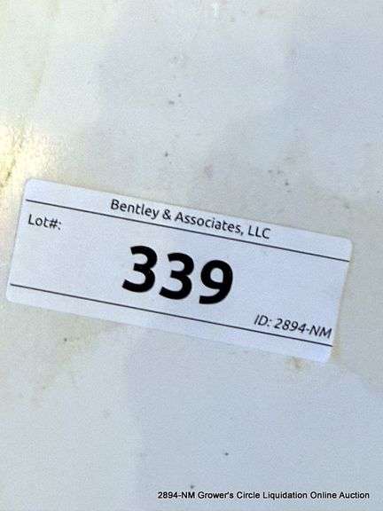 5 - BOTANICARE 4'X8' WHITE MOBILE RACK TRAY - 5 X MONEY