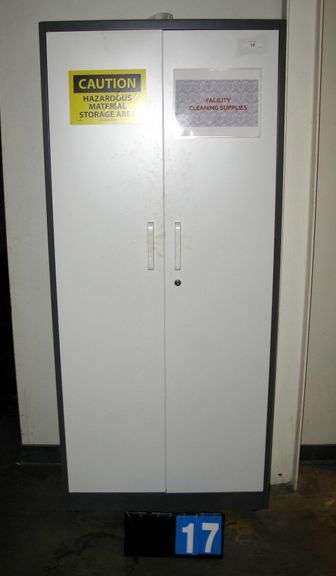 METAL 2-DOOR CABINET