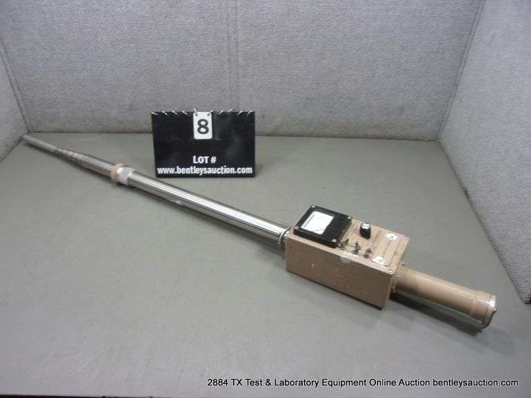 LUDLUM MEASUREMENTS MODEL: 77-3 LONG REACH GEIGER COUNTER